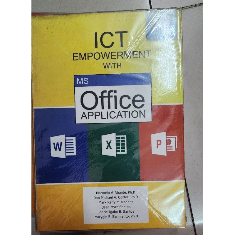 ICT empowerment with MS Office application book | Shopee Philippines