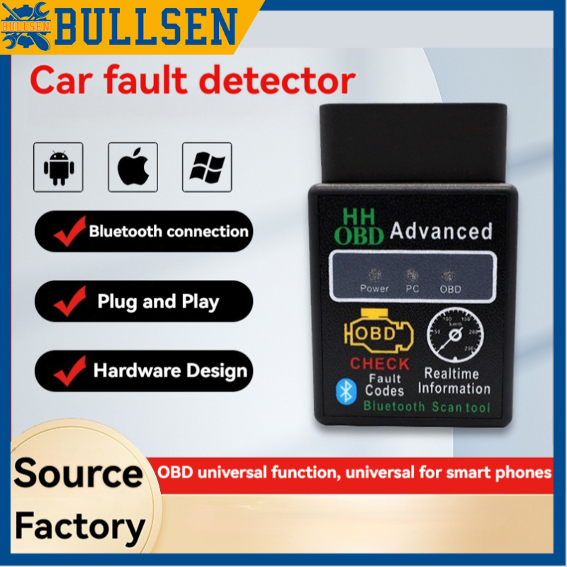 ELM327 V2.1 Bluetooth Car Scanner Diagnostic Scan Tool OBD2 Advanced ...