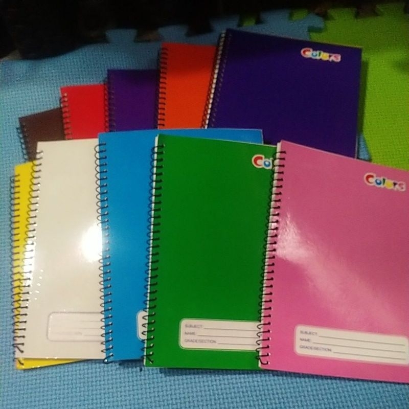 10 PCS (ASC )SPIRAL NOTEBOOK SMALL 80LEAVES ASIAN STATION CORP 1ream ...