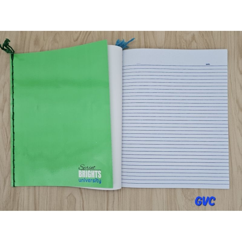 Sprint Brights University Notebook with Yarn ( Big Notebook), Plain ...