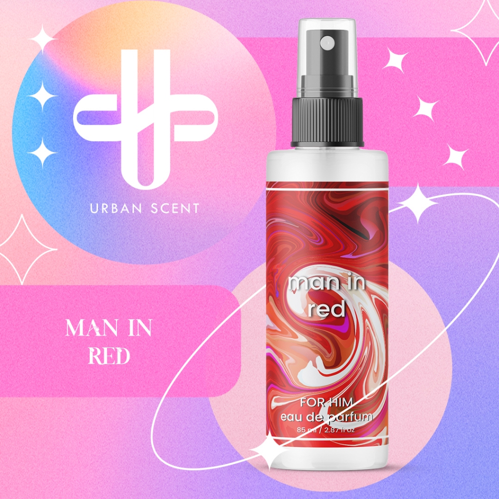 URBAN SCENT Inspired 231Men in Red Oil Based Perfume 85ML