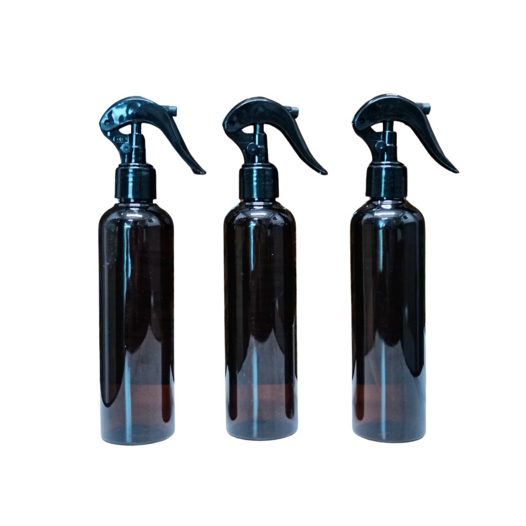 Empty Trigger Spray Plastic Bottle 250ml Amber 1's | Shopee Philippines