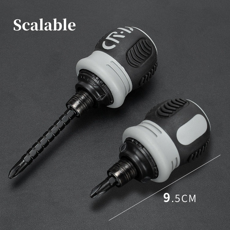 26 in1 Ratchet Screwdriver Set Mini Screwdriver Bit Magnetic CRV Cross ...