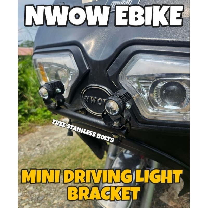 NWOW EBIKE MDL BRACKET / MINI DRIVING LIGHTS for BRACKET FOR EBIKE ...