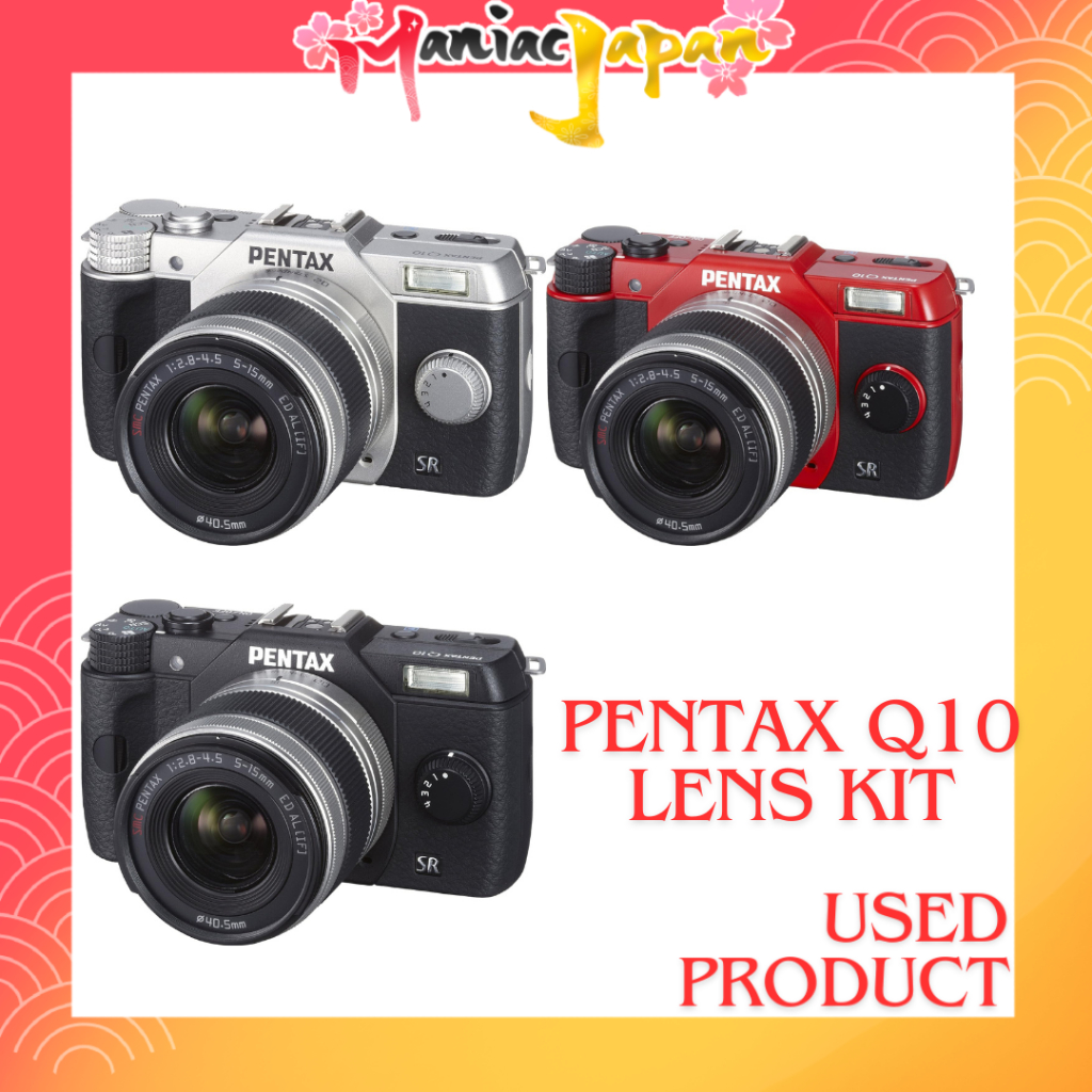 Used Camera from Japan PENTAX Digital Mirrorless Interchangeable Lens  Q10 Zoom Lens Kit [Standard Zoom 02 STANDARD ZOOM] Q10 LENSKIT 12163