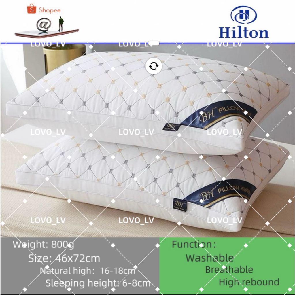 White Fiber Pillow magic pillow (18x28inches)(20x30inches) Hotel ...