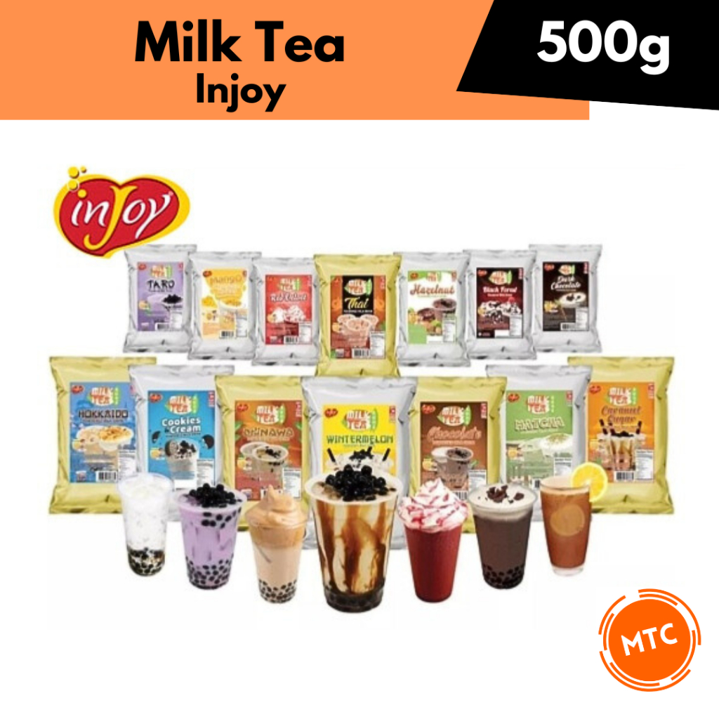 InJoy Milk Tea Powder 500g | Shopee Philippines