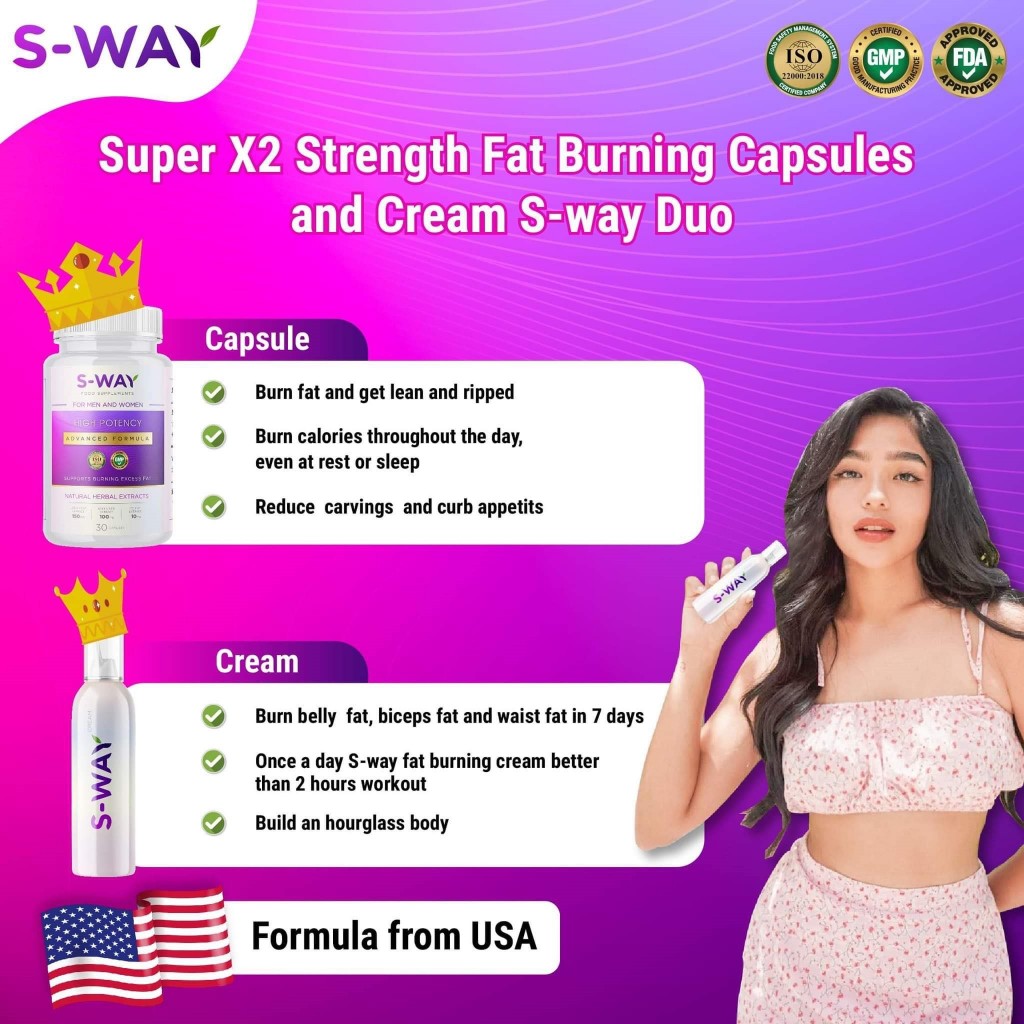 S-way Fat burning Dou super x2 strength Lose weight and burn fats ...