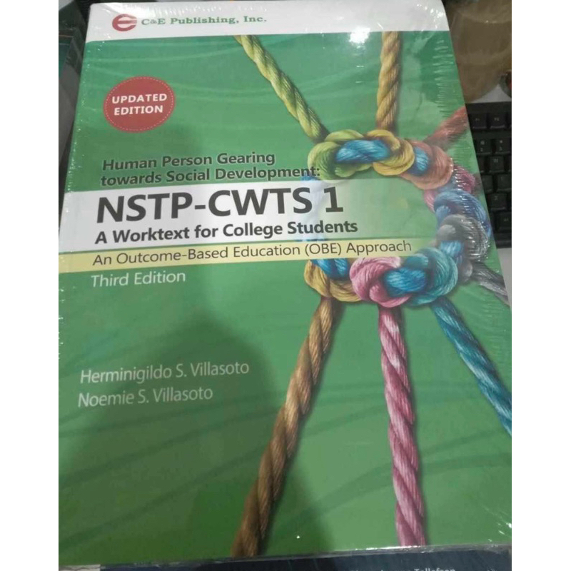 Human Person Gearing towards Social Development: NSTP-CWTS1 A Worktext ...
