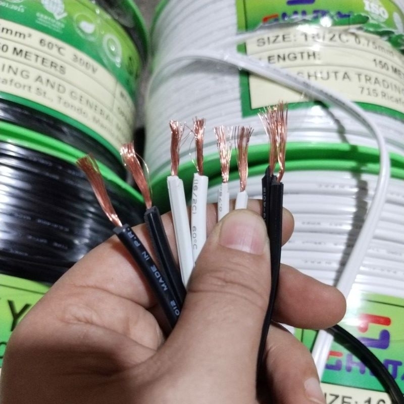 PER ROLL150m boston/powerflex/shutasky flatcord(original pure copper ...