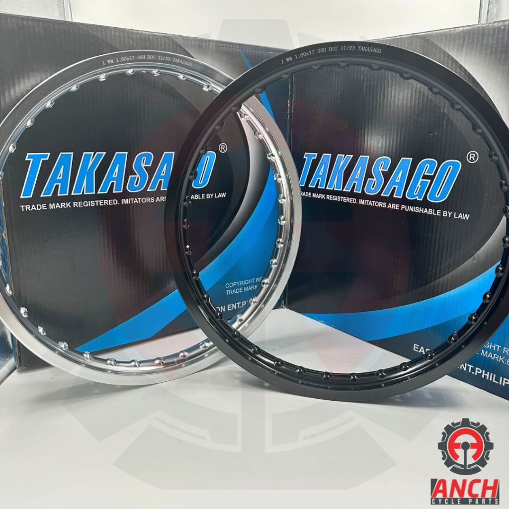 (pc) RIM TGO X17 TAKASAGO 160x17 140x17 185x17 MOTOR ALLOY 1.40 1.60 1. ...