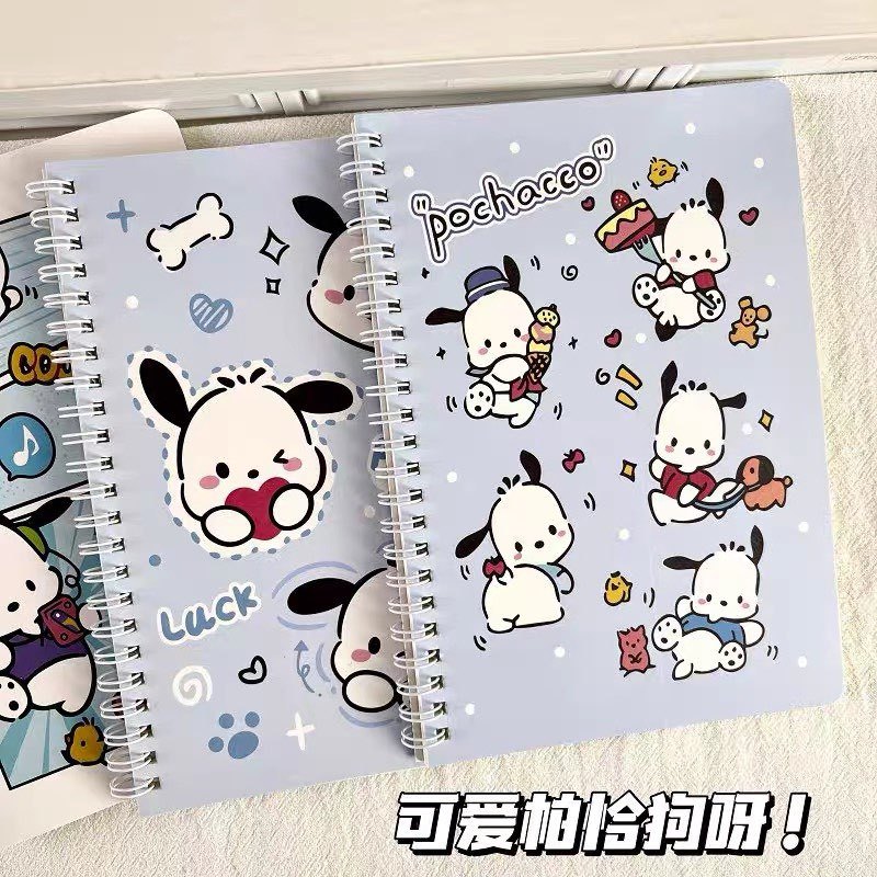 Cartoon Pochacco Sanrio Stationery Kuromi Cute Student A5 Notebook ...
