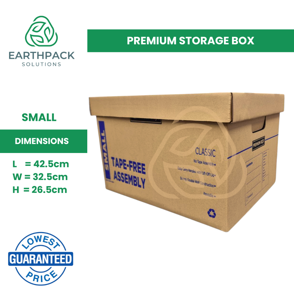 Storage Moving Filing Boxes Small Medium Large Sizes (1pc) | Shopee ...