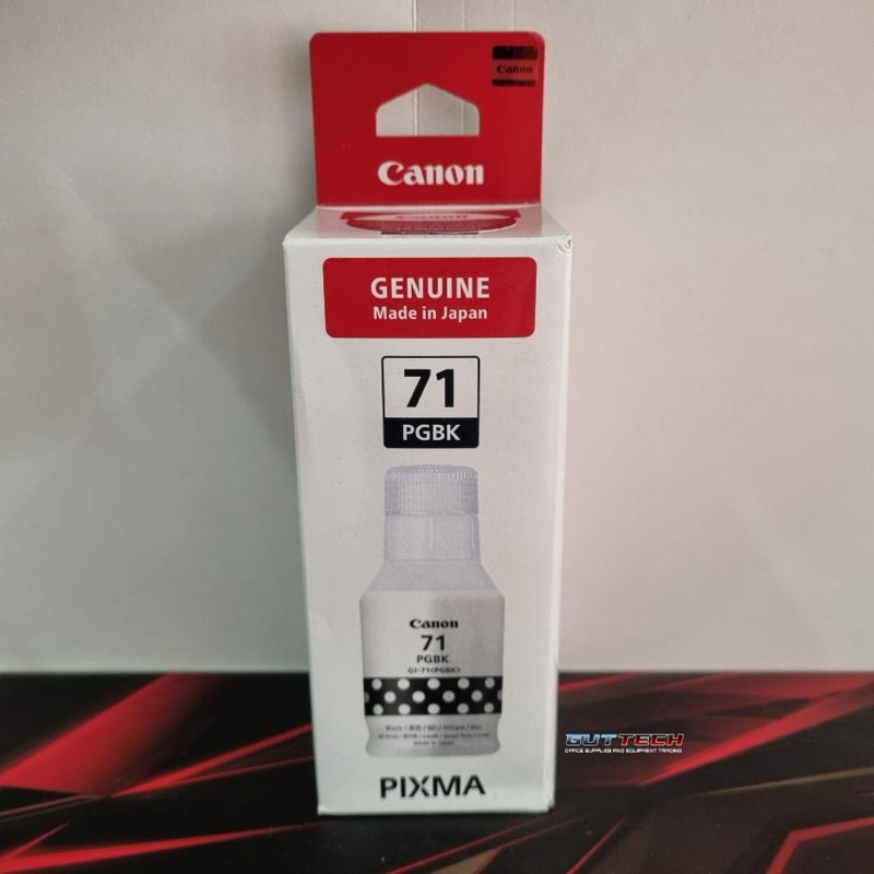 Canon GI-71 Ink Bottle (Black, Cyan, Magenta, Yellow) | Shopee Philippines