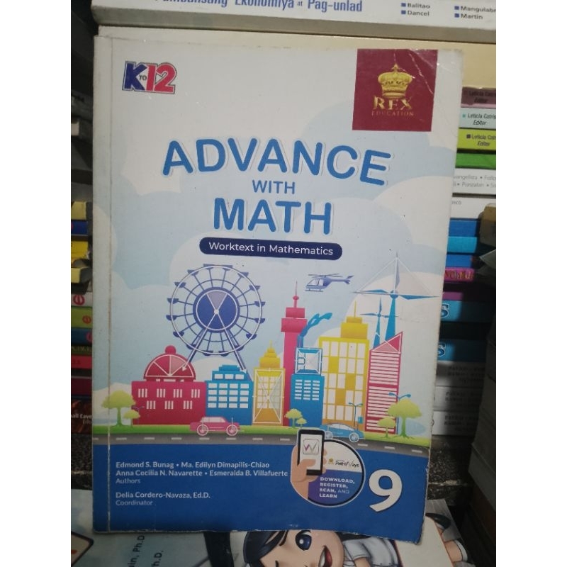 Advance With Math grade 9 (slightly use | Shopee Philippines