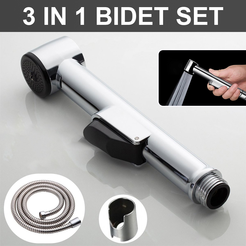 3 In 1 Bidet Spray Shower Toilet Sprayer Bidet Set Flushing Washer ...