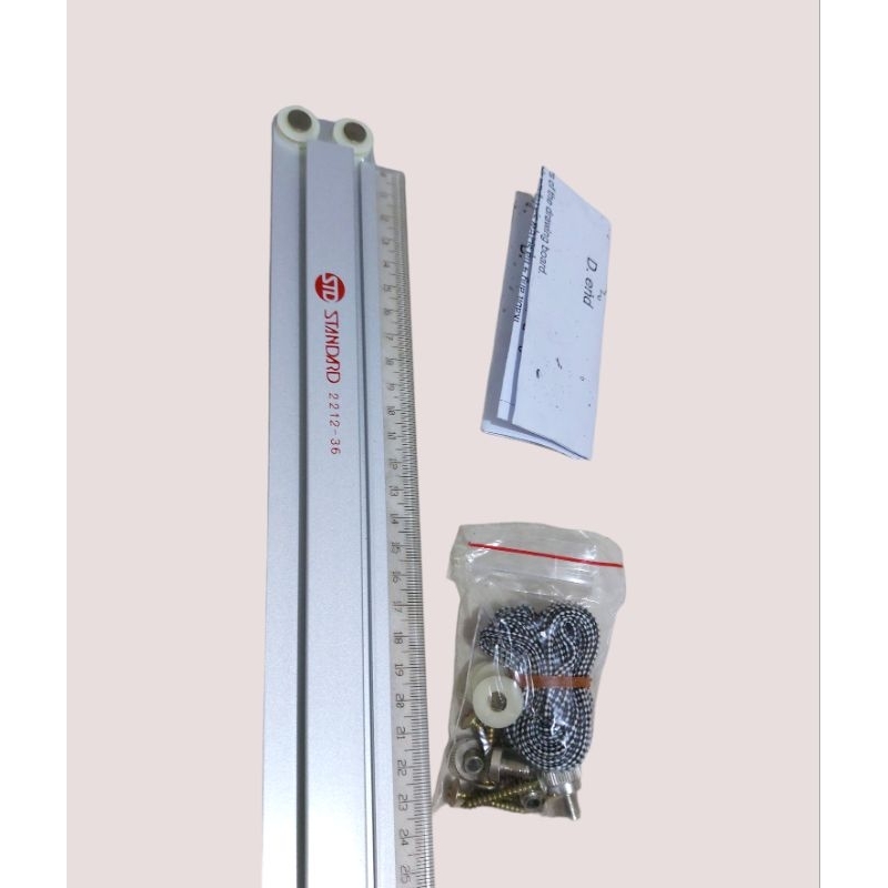 Aluminum Straight edge with calibration Shopee Philippines