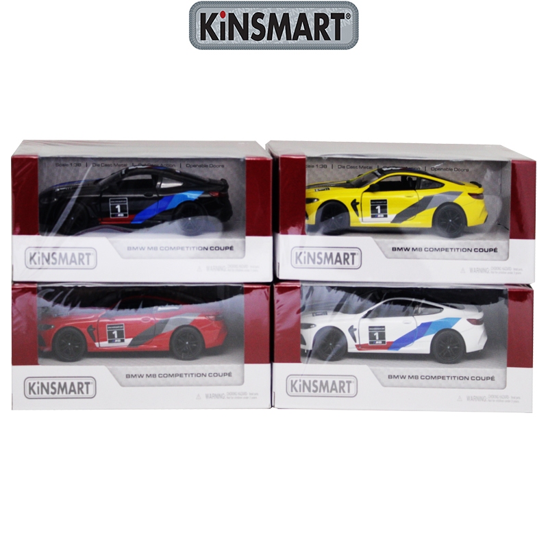 Kinsmart 1:38 BMW M8 Competition Coupe Diecast Vehicle Model RIC (19911 ...