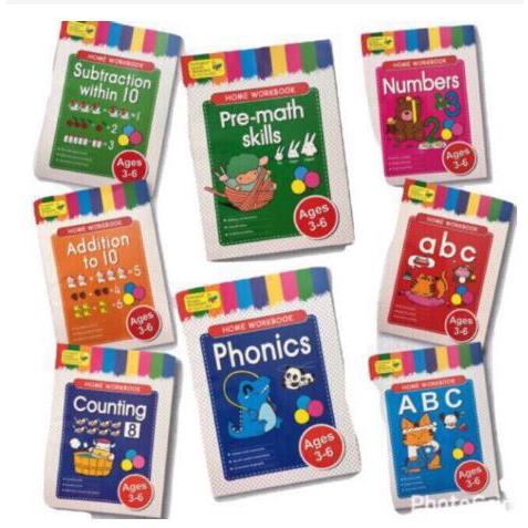 Children Educational Workbook /school supply/coloring/flashcard(40page ...