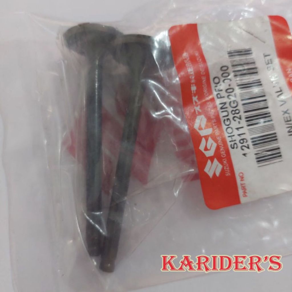 [KR] INTAKE / EXHAUST VALVE SET 12911-28G20-000 for Shogun Pro - Suzuki ...