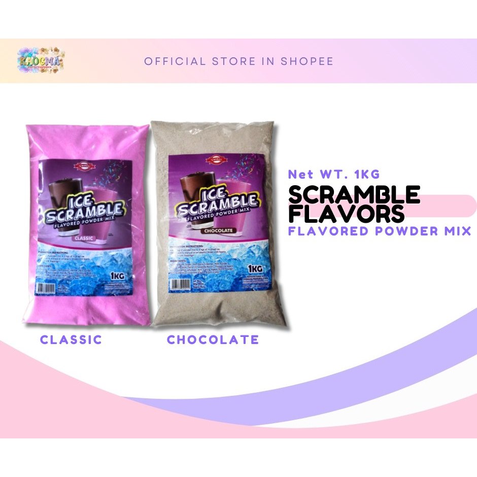 Scramble Powder Drinks KILO -Chemag | Shopee Philippines