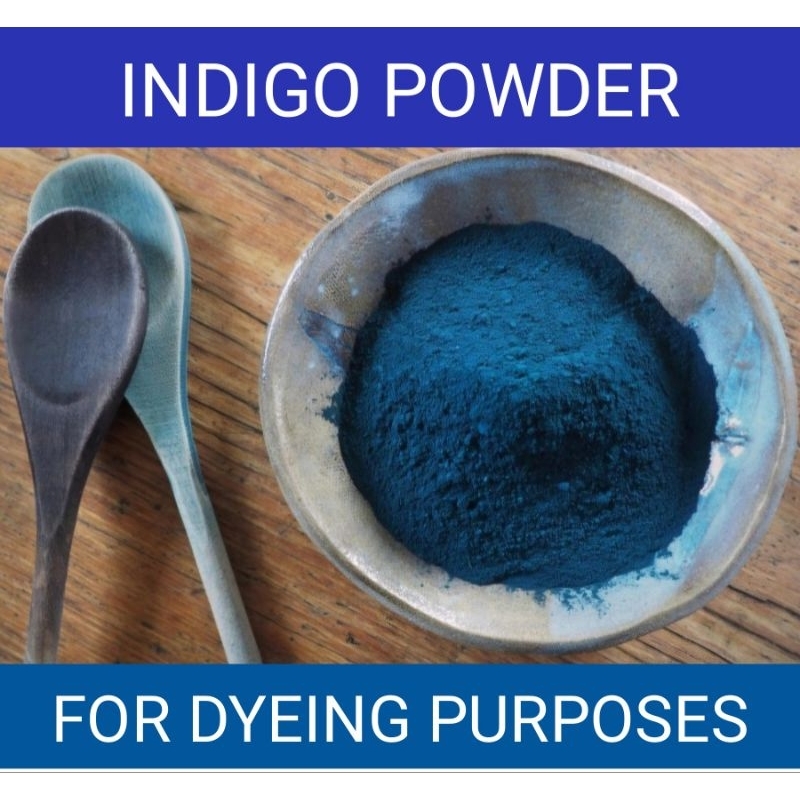 INDIGO POWDER 20GM ( NATURAL DYE FOR SOAP MAKING /MIXED with HENNA TO ...