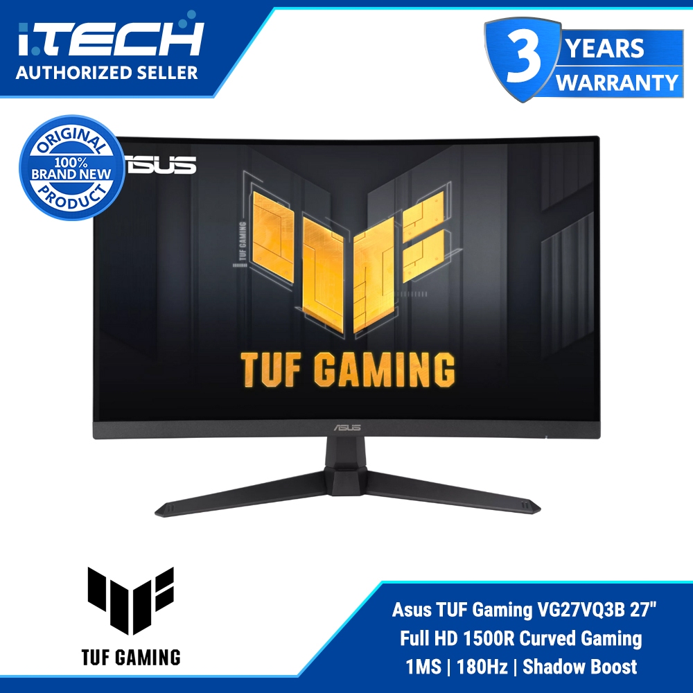 TUF Gaming VG279QM1A Monitor Gaming 27 pollici, Full HD (1920x1080), 280Hz (OC), Fast IPS, sincronizzazione ELMB, 1ms (GTG), FreeSync Premium, G-Sync, Overdrive variabile, 100% sRGB, HDR, Nero