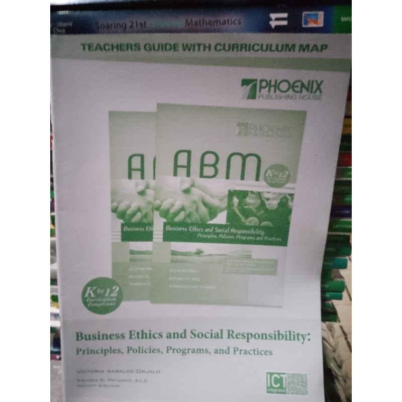 BUSINESS Ethics and social Responsibility ABM teacher's guide (brandnew ...