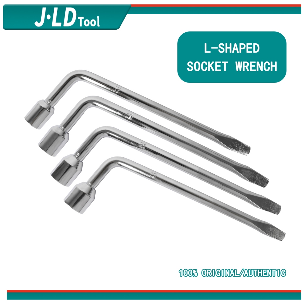 J.LD L-Wrench Socket Wrench CRV 17mm 19mm 21mm 23mm (Screw Driver ...