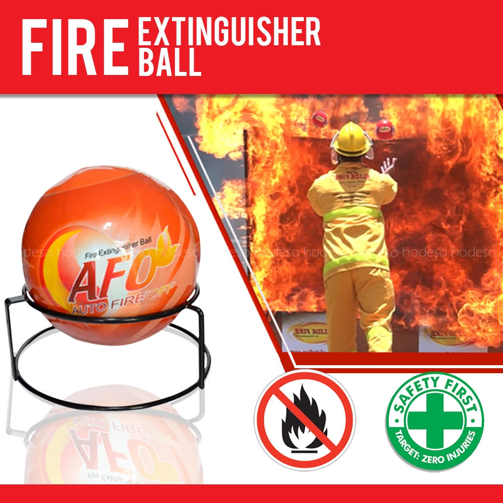 AFO TENYU Auto Fire Off Self Activating Fire Extinguisher Ball Shopee