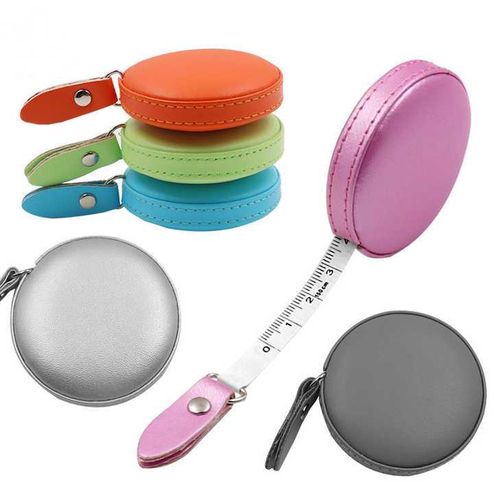60-inch 1.5 Meter Small Push Button Dual Sided Tape Measure Body ...
