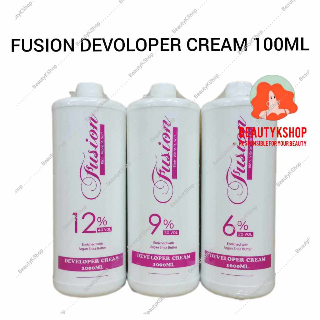 Fusion Hair Developer Hair Oxidizing Oxidizer Oxi Solution 1000ml Hair