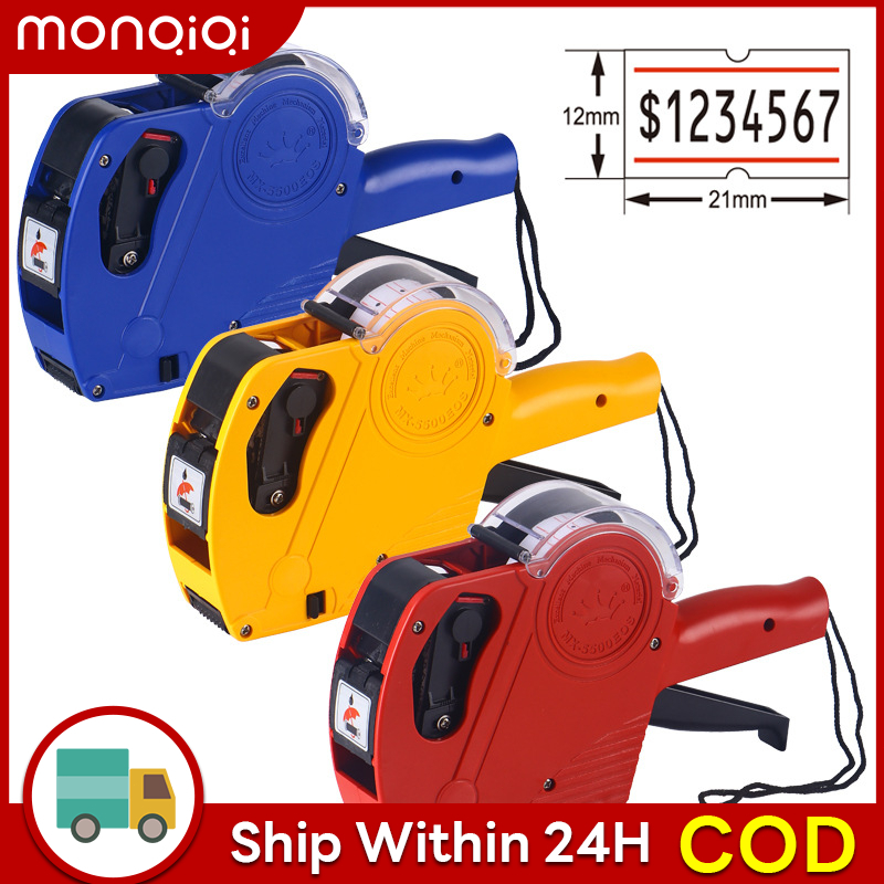 Machine Red Printer Plays Price Tag Machine Fully Automatic Manual Date ...