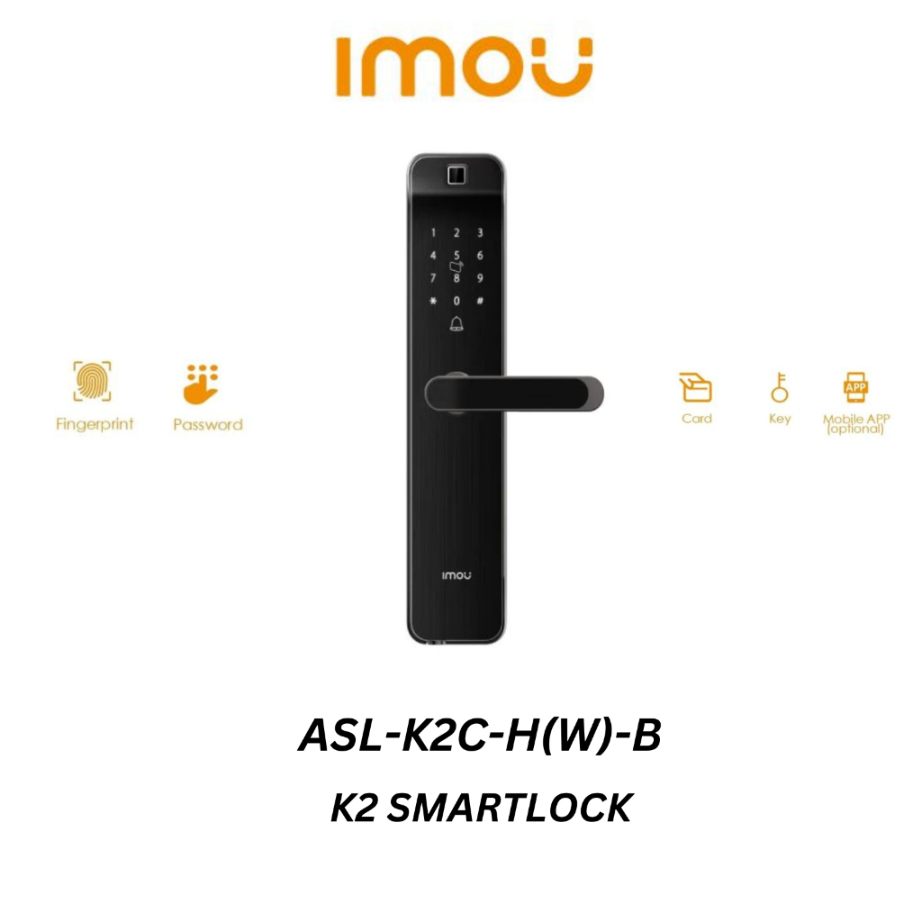 IMOU Smart Lock Fingerprint Password K2 Say Goodbye to Keys (ASLK2CH