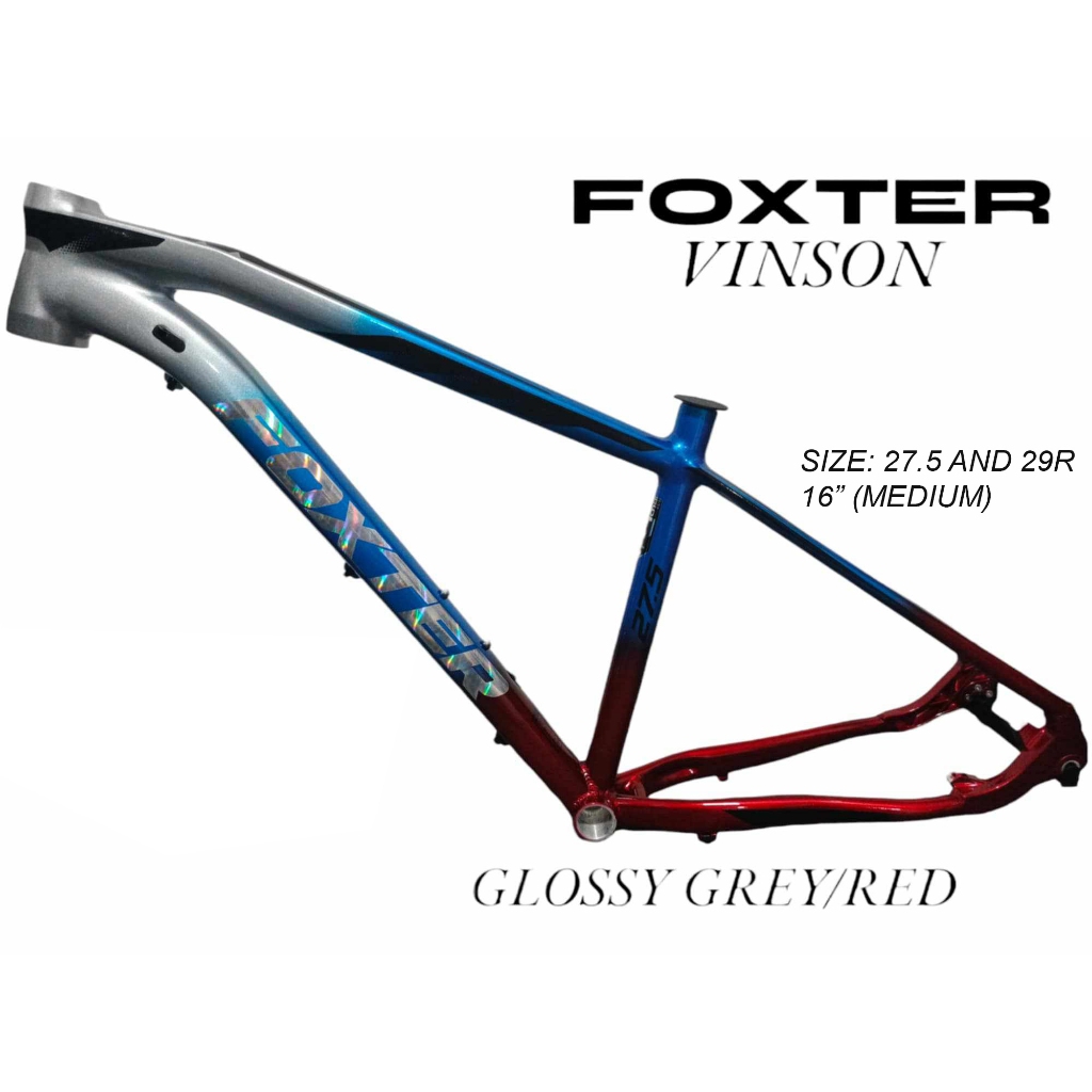 FOXTER VINSON FRAME 27.5 and 29R MEDIUM Shopee Philippines