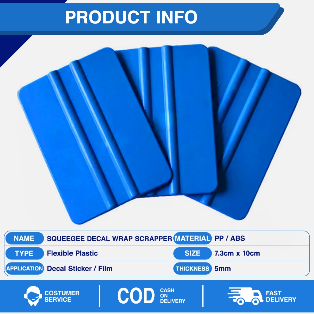 Car Sticker Tool Accessories Vinyl Squeegee Decal Wrap Application ...