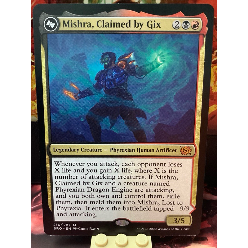 MAGIC The Gathering Mishra, Claimed by Gix (The Brothers’ War) Shopee Philippines