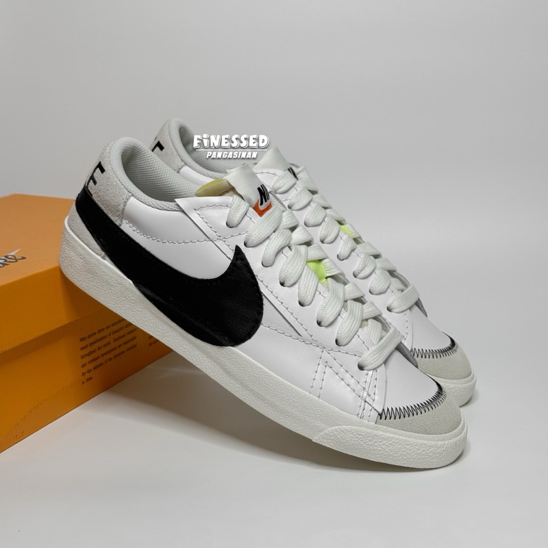 FINESSED Nike Blazer Low Jumbo (White) | Shopee Philippines