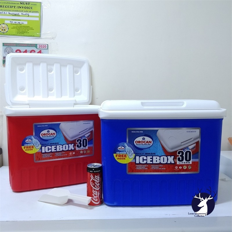 HIGH-QUALITY COOLER ICE BOX INSULATED COOLER 30L ICE BOX OROCAN BRAND ...