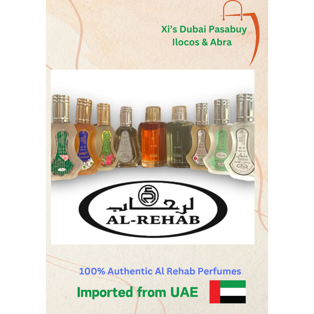 Al Rehab Choco Musk /French Coffee/Totti Fruity Arab Perfumes Imported