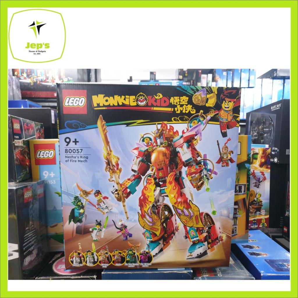 Lego Monkie Kid 80057 Nezhas Ring of Fire Mech (2024) | Shopee Philippines
