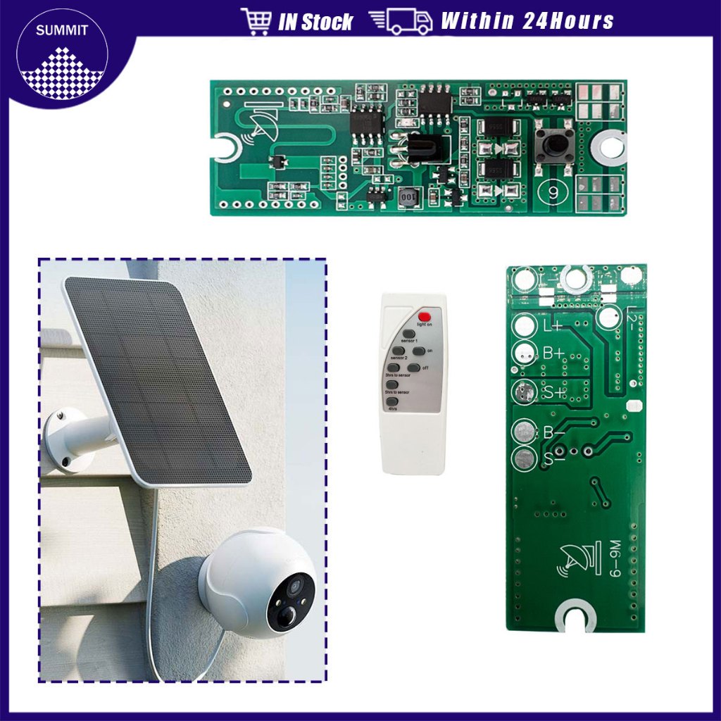 60W Solar Microwave Radar Human Body Induction Circuit Board With ...