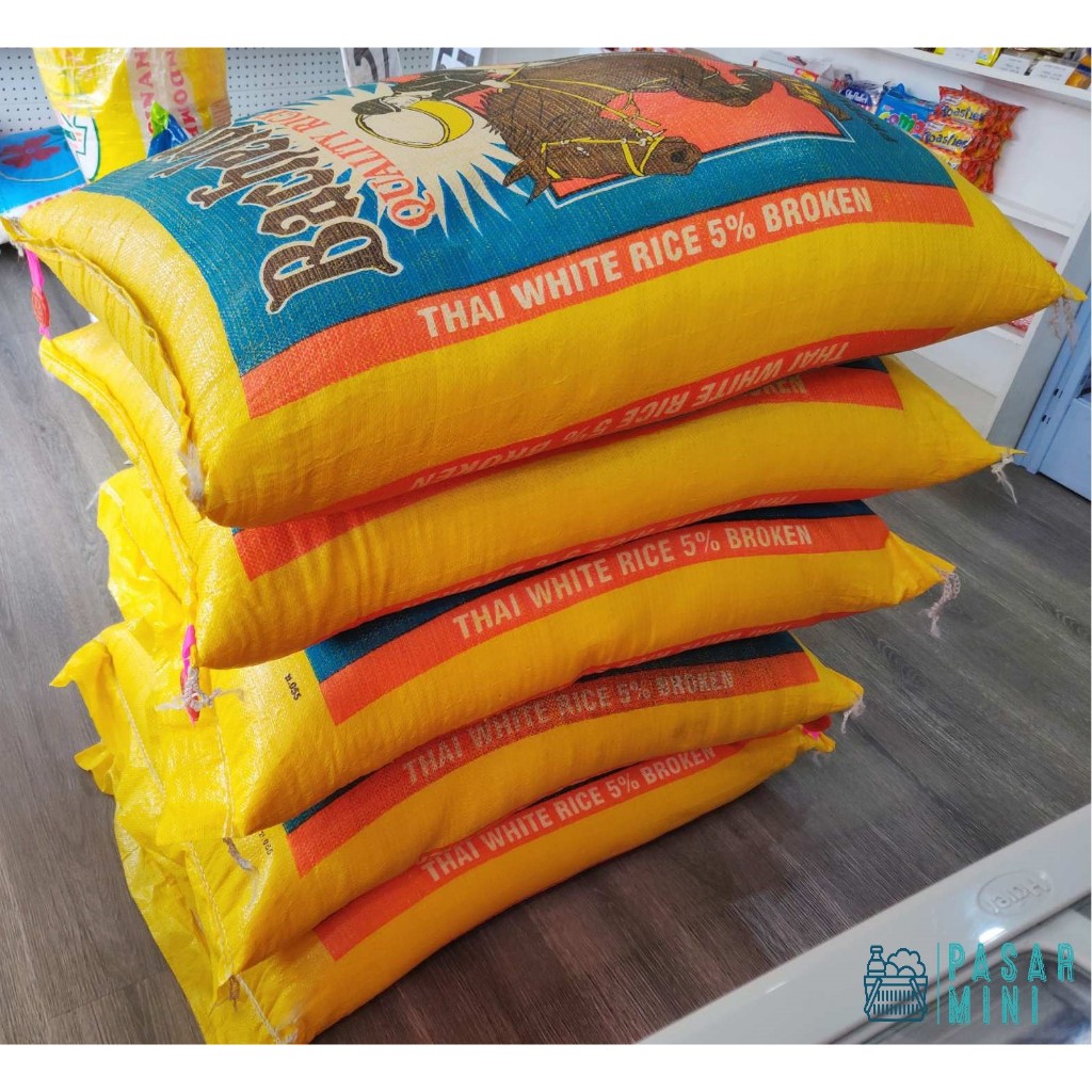 Bachelor Well-Milled Thai White Rice 5KG (MAX 2 PACKS PER ORDER ...