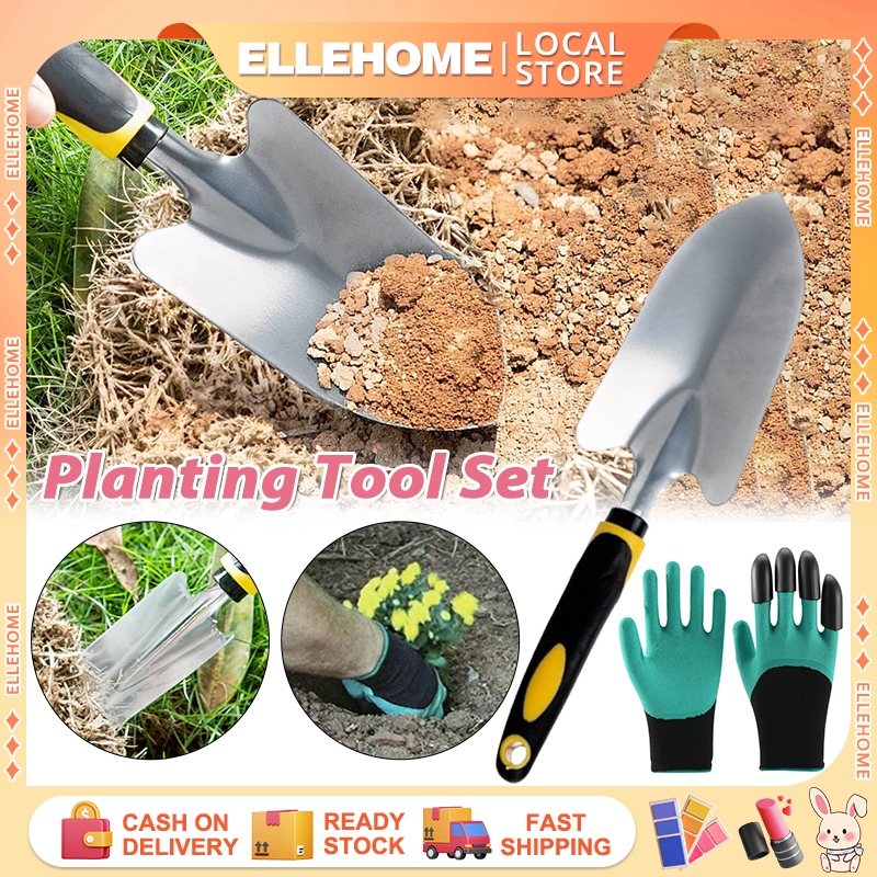 Planting Tool Set Convenient Storage Versatile Use Rust-Proof Sturdy ...