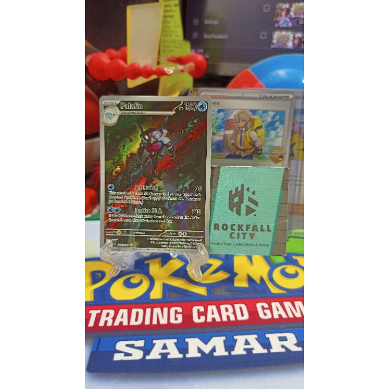 Pokemon TCG - PALAFIN 225/091 Illustration Rare - Paldean Fates | Shopee  Philippines