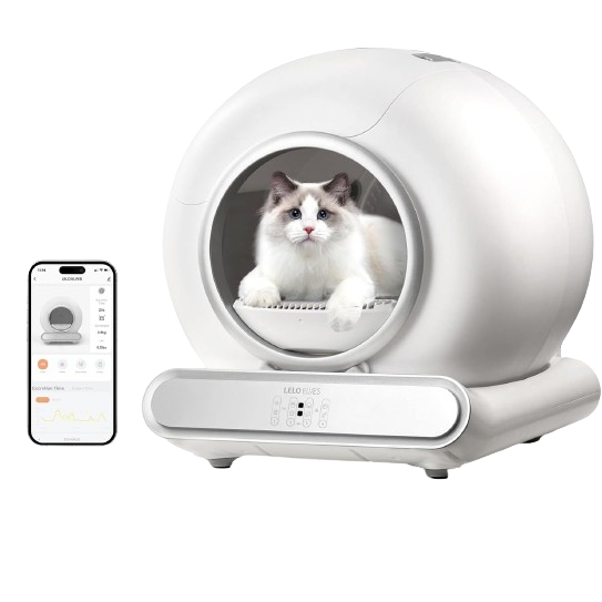 Automatic Self-Cleaning Cat Litter Box with Tuya APP and WiFi Control