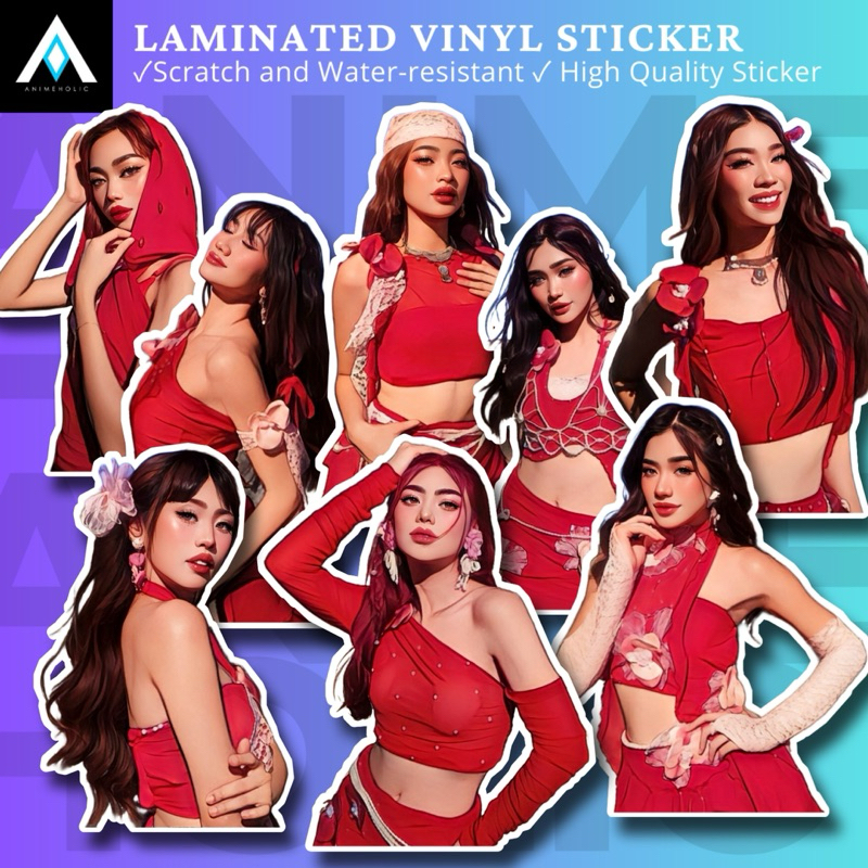 BINI STICKERS FAN ART ~ LAMINATED VINYL STICKERS ~ANIMEHOLIC | Shopee ...