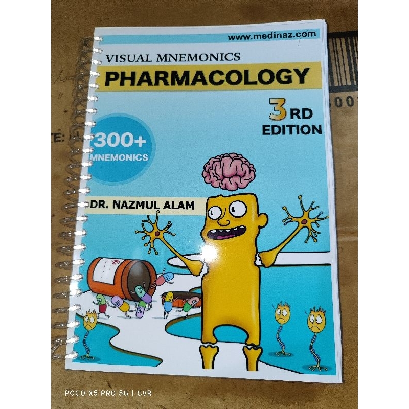 PHARMACOLOGY - VISUAL MNEMONICS - 3rd edition - 300+ PAGES - | Shopee ...