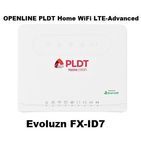 Openline Pldt Home Prepaid Wifi Lte Advanced Evoluzn Fx Id Shopee Philippines