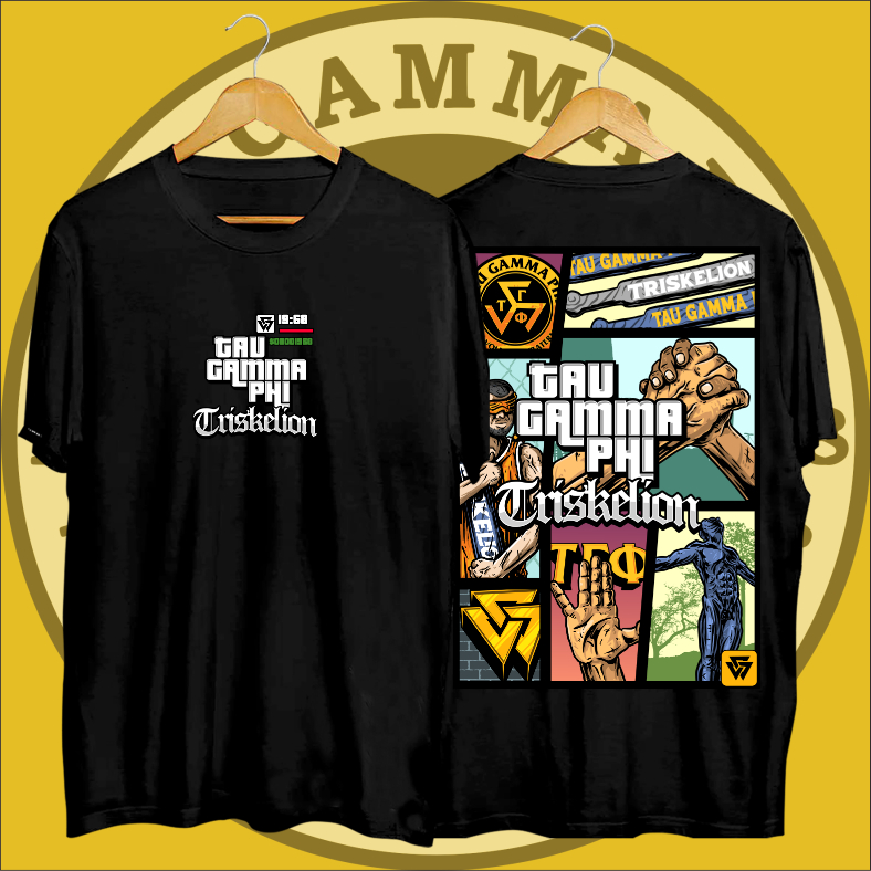 tau gamma phi frat shirt GRAND FRATERNITY original design ( TGA) Tshirt ...
